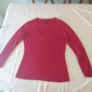 New York And Company Red sweater